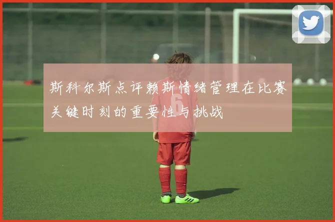 斯科尔斯点评赖斯情绪管理在比赛关键时刻的重要性与挑战