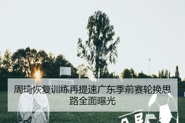 周琦恢复训练再提速广东季前赛轮换思路全面曝光 - BSports